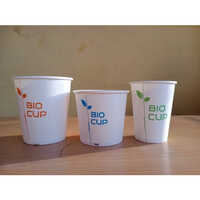 White Biodegradable Paper Cup