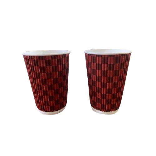 Brown Ripple Paper Cups