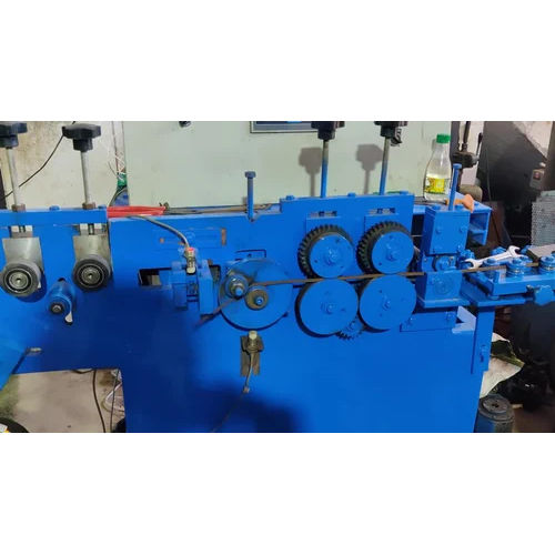 Blue Flat Wire Cutting Machines