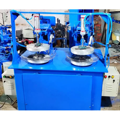 Blue Painted Fully Automatic Trimming Machine