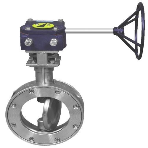 Silver Spherical Disc Butterfly Valve Manufacturer In India