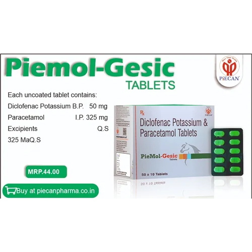 Piemol-gesic Tablets General Medicines