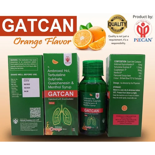 Gatcan 60 Ml Syrup Keep In A Cool & Dry Place