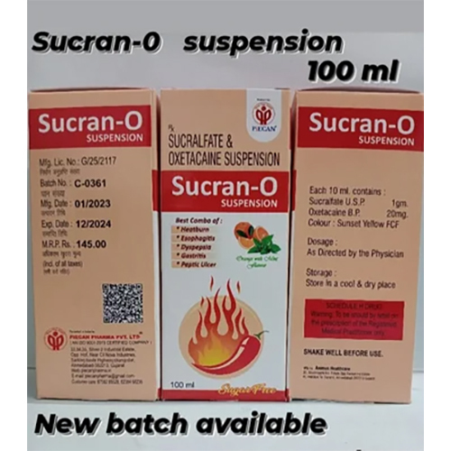 Sucran o suspension