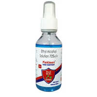 Piekleen Alcohol Based 70% Ethyle Alcohol Liquid Hand Sanitizer Spray- 100 Ml