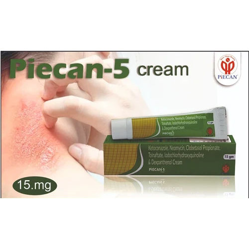 Piecan 5 Cream Ingredients: Ketoconazole