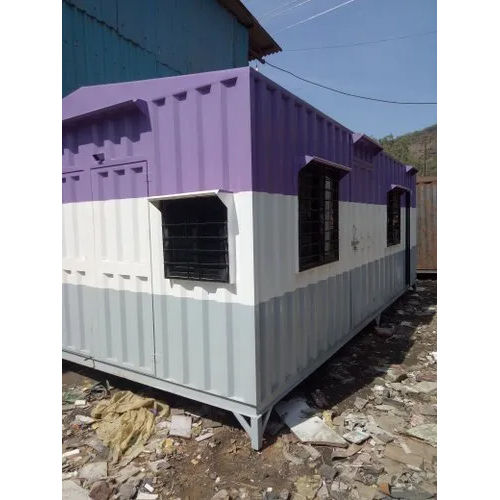 White Paint Coated Modular Portable Cabin