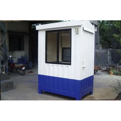 6 x 4 Feet Mild Steel Security Guard Cabin