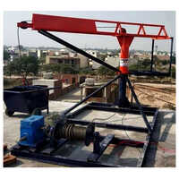 Monkey Lift Machine 500kgs - Feature: Hydraulic Crane