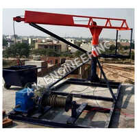 Monkey Lift Machine 500kgs - Feature: Hydraulic Crane
