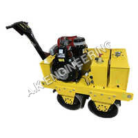 Double Drum Roller - 650mm Working Width, 25l Water Tank Capacity | Automatic Transmission, 9hp Diesel Engine, 3 Ton Centrifugal Force, 30% Grade Ability