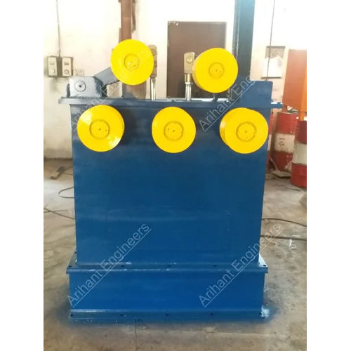 Blue Industiral Bar Straightening Machine