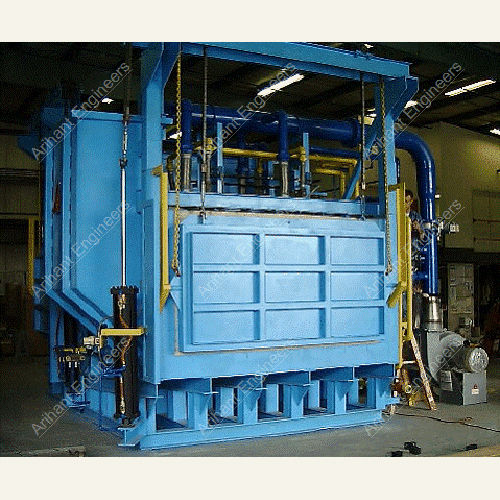 Blue Aluminum Scrap Melting Furnace