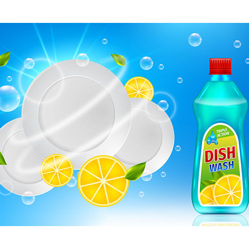 Light Blue Liquid Dishwash