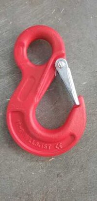 Sling Hook - Flat, Round, Swivel, And Clevis Eye Variants | Integrated Latch, Manual Install