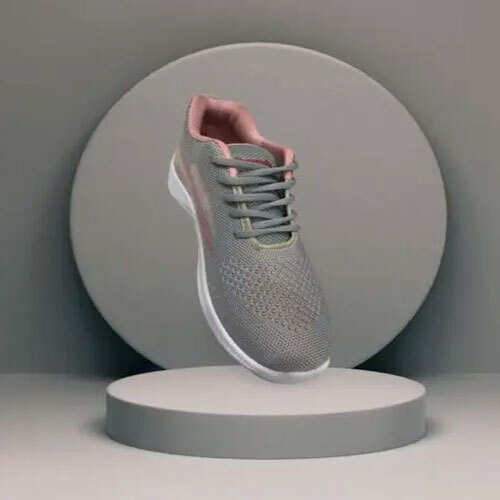 403 Ladies  Grey Color Shoes