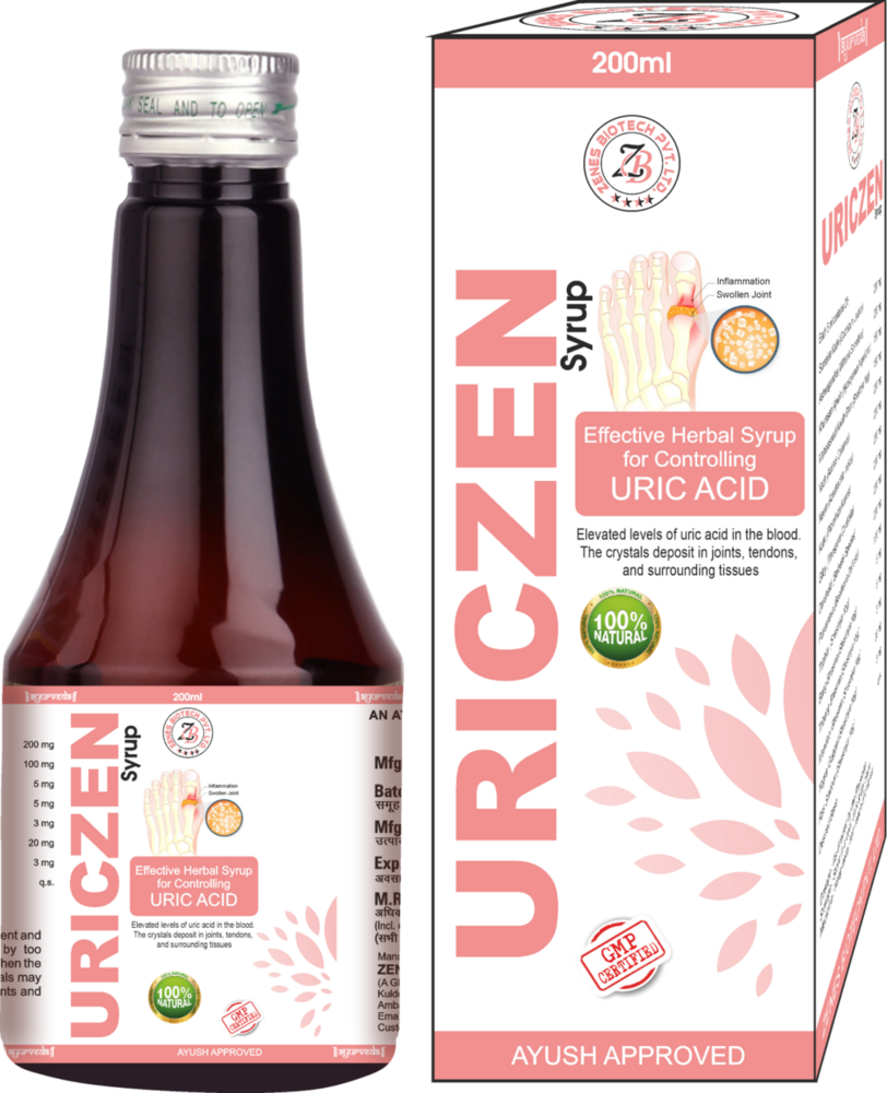 Uric acid syrup