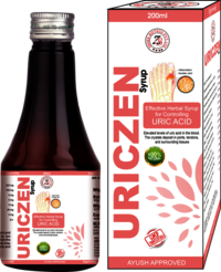 Uric acid syrup