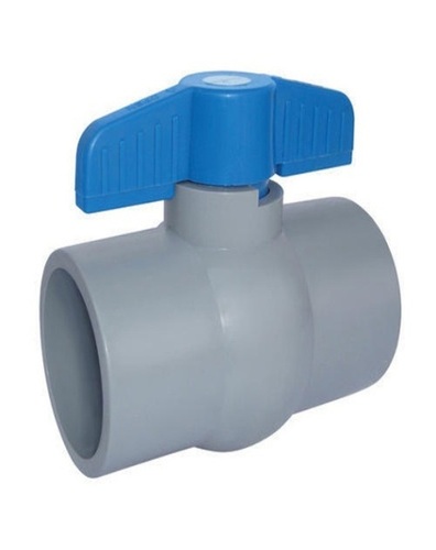 PVC short handle ball valve
