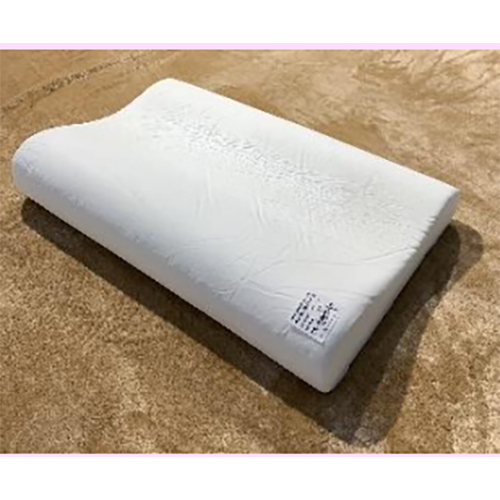 Small Contour Pillow Cover - Microfiber Filling, 1499 Size, Rectangular Shape, Elegant White Color