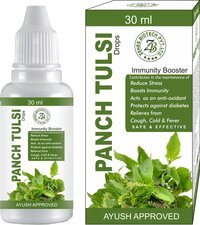 Panch Tulsi Drops - Storage Instructions: Store In A Cool Dry Place Away From Direct Sunlight.