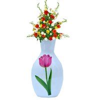 8 Inch Iron Flower Vase