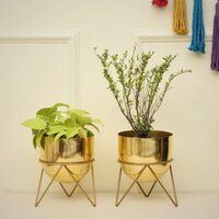 Metal Floor Flower Stand