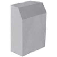 Kerb Stone Hydraulic - Precast Concrete, 450x300x100 Mm, Grey | Fire Resistant, Abrasion & Frost Resistant, Chamfered Edges