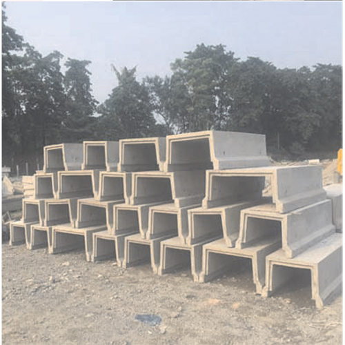 CABLE TRENCH CUM PRECAST DRAIN