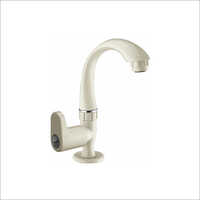 White Plastic Swan Neck Cock