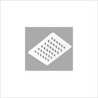 Rain Shower Head - Aluminum, 10-20 Inch Square, Glossy Finish | Easy Installation, Customizable Dimensions, Hassle-free Performance