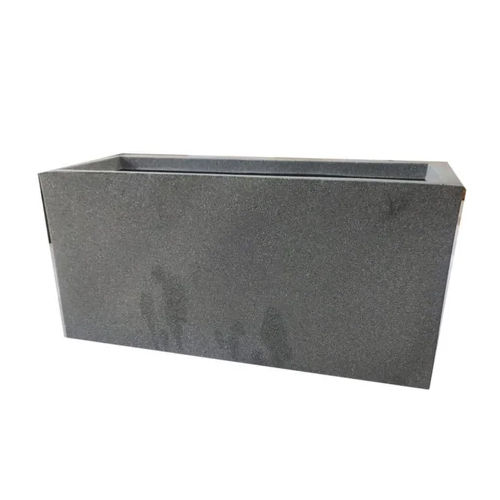 Grey LLDPE Rectangular Planter