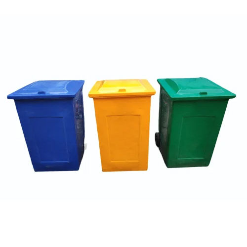 Multicolour 240 Litre Wheel Dustbin