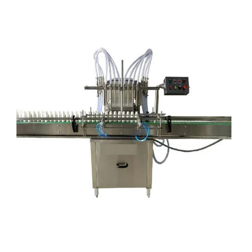 Semi-Automatic 4 Head Automatic Volumetric Mechanical Piston Filling Machine