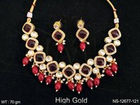 gold choker necklace