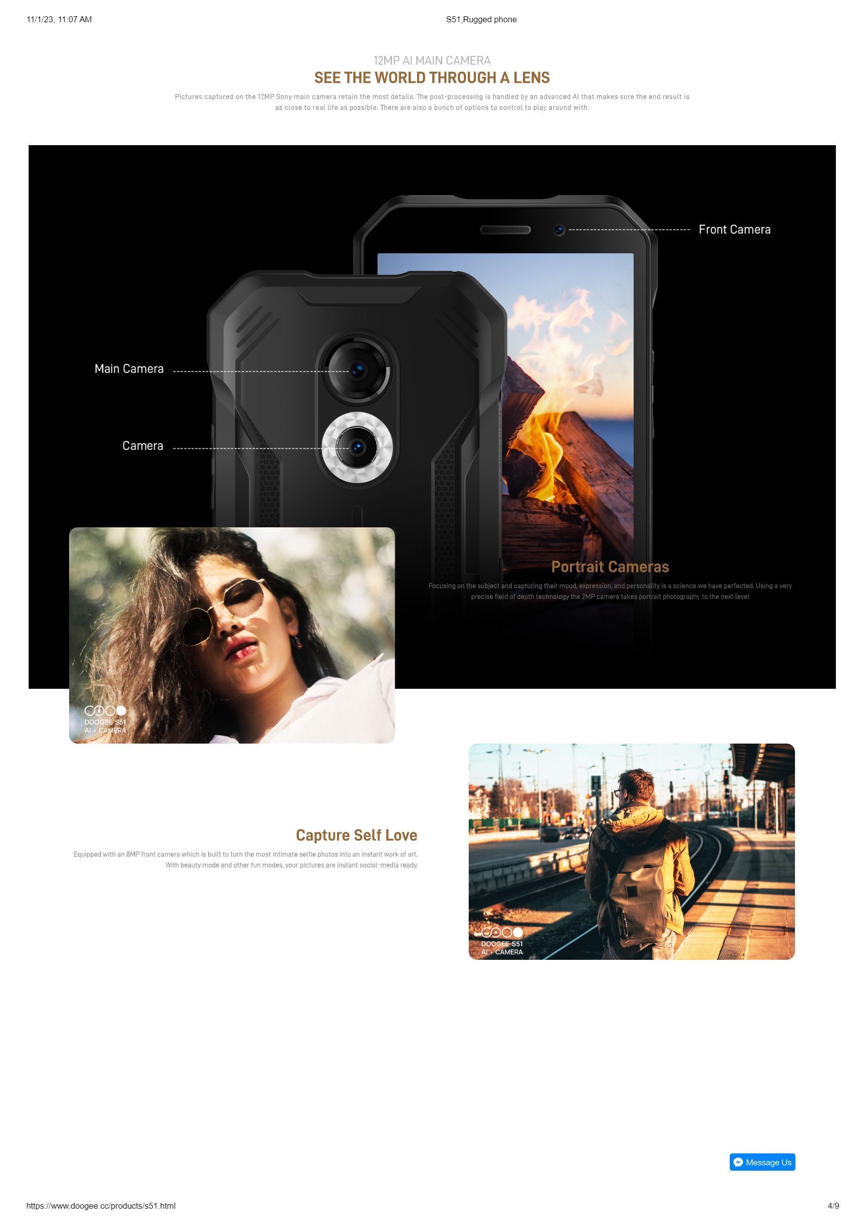 DOOGEE S51 Android Mobile