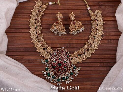temple high gold necklace