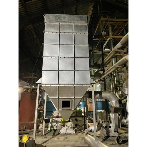 Pulse Jet Bag Filter - Stainless Steel, Standard Size | Energy Efficient, Superior Air Filtration, Dust Collection System