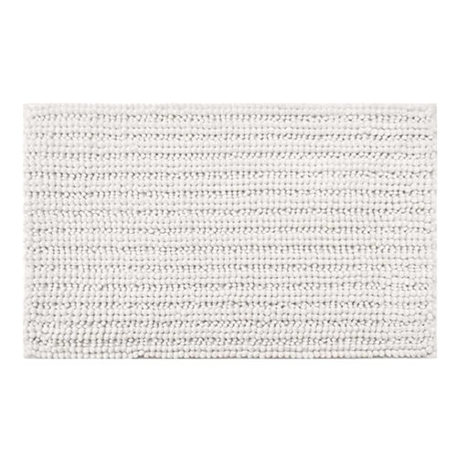 Breeden-Vkv-14 Buttery Micro Chenille Ultra Soft Non Slip Ivory Bath Rug Back Material: Anti-Slip Latex