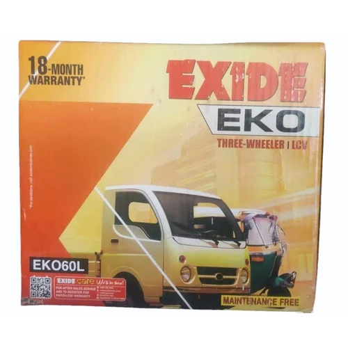 Exide EKO60l Three Wheeler Battery