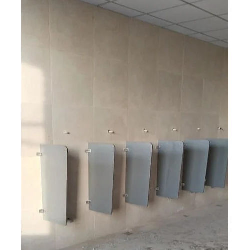 Grey Hpl Board Urinal Partition Installation Type: Wall Mounted