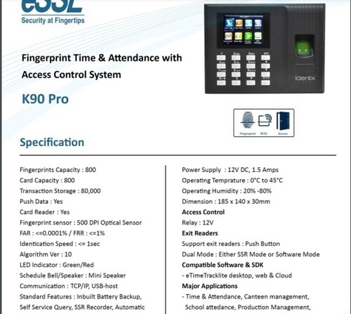 essl k90 pro