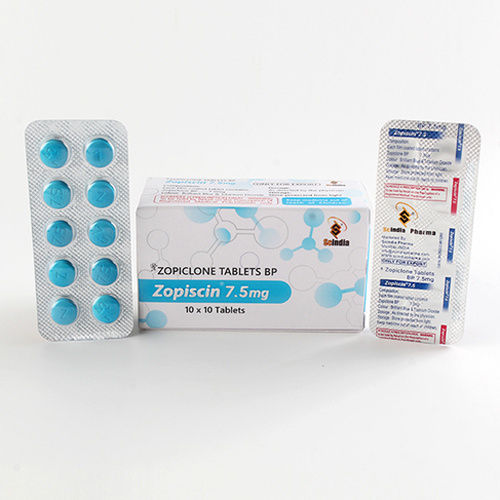 Zopiscin 7.5mg - Zopiclone Tablets BP