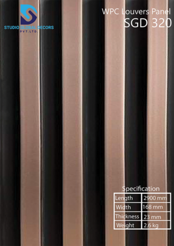 WPC Wall Panel Black Background