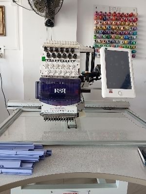 Single Head Embroidery Machine