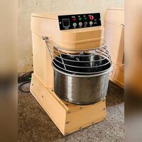 Bread Mixer - Stainless Steel Bowl, 36x20x42 cm | Electric, Dual Motor, Variable Speed, Heavy Duty Design, One Year Warranty, White and Orange