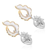 Diamond Serenity Drops Earring