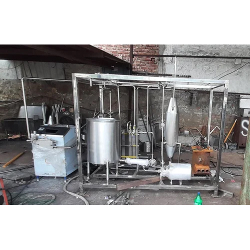 Steel Milk Pasteurization Plant