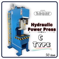 Hydraulic C Type  Press - Nominal Force: 50 Ton