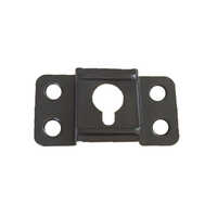Ms Photo Frame Hanger - Corrosion Resistant, 1 X 2 Inch, Black Metal | Durable Design, Ideal For Photo Framing Applications